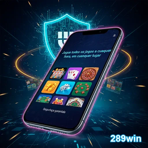 Imagem com informações sobre apostas na 289win, plataforma de apostas e jogos online confiável
