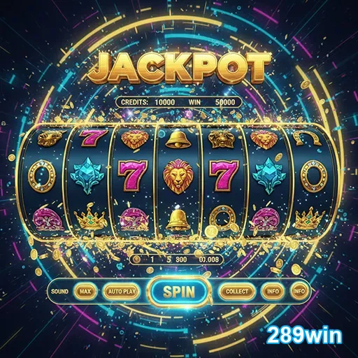 Dealer ao vivo em ambiente de jogos de slot na 289win